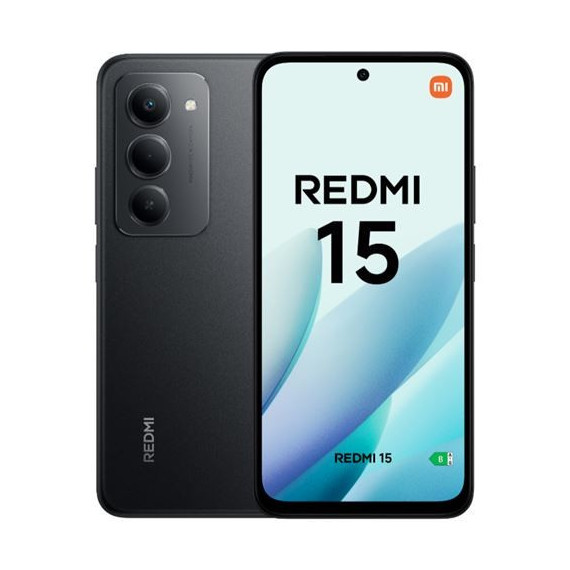 Teléfono Móvil XIAOMI Redmi 15 8RAM 256GB Negro