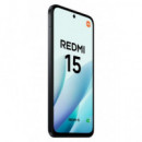 Teléfono Móvil XIAOMI Redmi 15 8RAM 256GB Negro