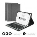 Funda Tablet Subblim Keytab Pro 10.1" Gris + Teclado BLUETOOTH