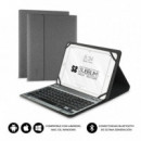 Funda Tablet Subblim Keytab Pro 10.1" Gris + Teclado BLUETOOTH