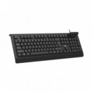 Teclado EWENT EW3286 USB con Lector Tarjetas Inteligentes Dni