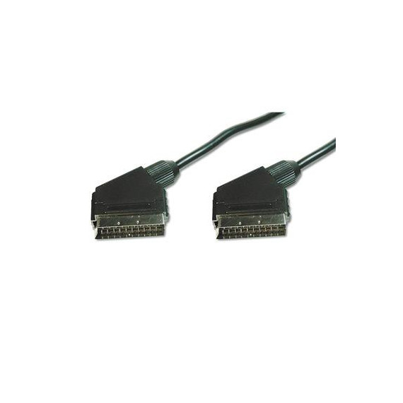 Cable Euroconector M/m 1.5MTRS Negro  LALO