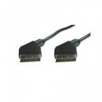 Cable Euroconector M/m 1.5MTRS Negro  LALO