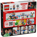 LEGO 72043 Mario Kart-LEGO Mario Interactivo y Kart Estándar