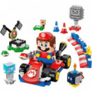 LEGO 72043 Mario Kart-LEGO Mario Interactivo y Kart Estándar