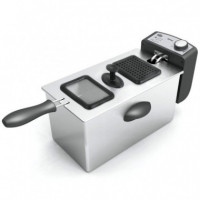 SOGO Freidora 3 Litros 2000W Acero Inoxidable (FRE-SS-10425)