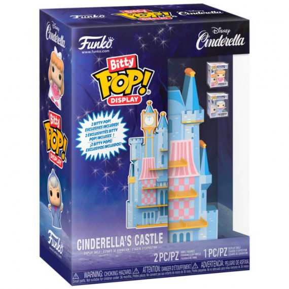 Display Bitty Pop Disney el Castillo de Cenicienta  FUNKO