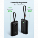 Powerbank VEGER K1 10000 Mah con Pantalla Led Salida Máxima de PD35 W