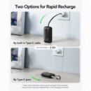 Powerbank VEGER K1 10000 Mah con Pantalla Led Salida Máxima de PD35 W