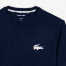 Camiseta Loungewear con Estampado de Cocodrilo  LACOSTE