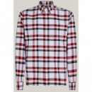 TOMMY HILFIGER - Medium Chk Heritage Oxf Rf Shrt - 0QJ - F|MW0MW36818/0QJ