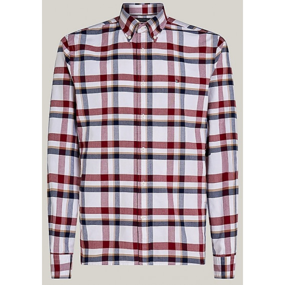 TOMMY HILFIGER - Medium Chk Heritage Oxf Rf Shrt - 0QJ - F|MW0MW36818/0QJ