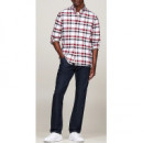 TOMMY HILFIGER - Medium Chk Heritage Oxf Rf Shrt - 0QJ - F|MW0MW36818/0QJ