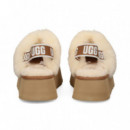 Zueco Tira Atras ante Cuero  UGG