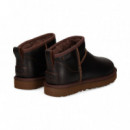 BOTIN PIEL MARRON