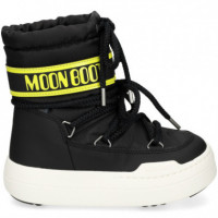 Botin Presky Nylon Lima+negro  MOON BOOT
