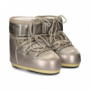 Botin Presky Nylon Platino  MOON BOOT