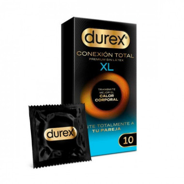 Durex Conexion Total Xl 10 Preservativos  RECKITT BENCK HC