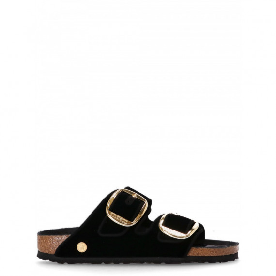 BIRKENSTOCK - Arizona Bb Exq Tex Velvet - Black - 1030056/BLACK