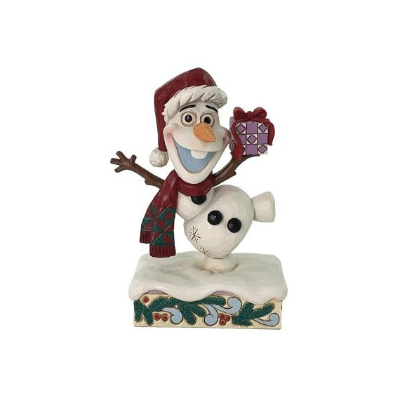 Figura Olaf en Navidad Frozen Disney  ENESCO