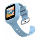 Celly Reloj Smartwatch para Niños 4G Gps,llamadas,con 2 Correas Incluidas Azul Rosa  LALO
