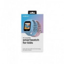 Celly Reloj Smartwatch para Niños 4G Gps,llamadas,con 2 Correas Incluidas Azul Rosa  LALO