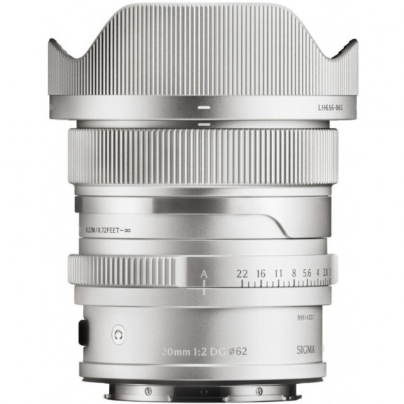 Objetivo SIGMA 20MM F2 Dg Contemporary Montura L Plata