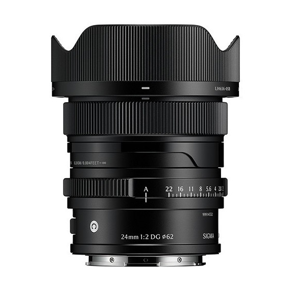 Objetivo SIGMA Af 24MM F2 Dg Contemporary L-mount Negro