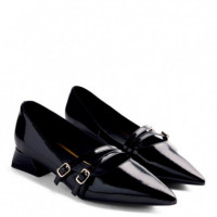 Zapatos Tacón Efecto Charol Lucan  GIOSEPPO