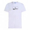 Camiseta Ceñida con Logotipo  KARL LAGERFELD JEANS