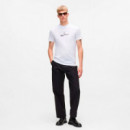 Camiseta Ceñida con Logotipo  KARL LAGERFELD JEANS