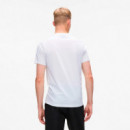 Camiseta Ceñida con Logotipo  KARL LAGERFELD JEANS