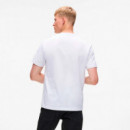 Camiseta con el Logotipo Vertical  KARL LAGERFELD JEANS