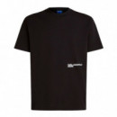 Camiseta con Cita de Karl  KARL LAGERFELD JEANS