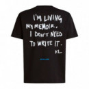 Camiseta con Cita de Karl  KARL LAGERFELD JEANS