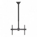 Soporte TV Monitor AISENS Techo Giratorio Black