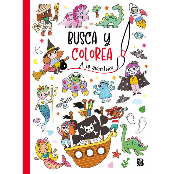 Busca y Colorea a la Aventura