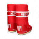 1/2 Bota Presky Nylon Rojo  MOON BOOT