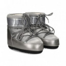 Botin Presky Nylon Plata  MOON BOOT