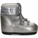 Botin Presky Nylon Plata  MOON BOOT