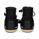 Botin Presky Nylon Acolchada Negro  MOON BOOT