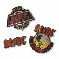 set de 3 parches AC/DC