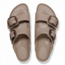 Calzado Sandalias BIRKENSTOCK Arizona Big Buckle Eva Gray Taupe