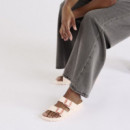 Calzado Sandalias BIRKENSTOCK Arizona Eva Stealth Buckle Light Rose