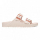 Calzado Sandalias BIRKENSTOCK Arizona Eva Stealth Buckle Light Rose