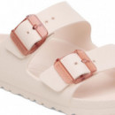 Calzado Sandalias BIRKENSTOCK Arizona Eva Stealth Buckle Light Rose
