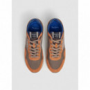 PEPE JEANS Zapatillas London Brick Marrones PMS400011-OWN