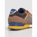 PEPE JEANS Zapatillas London Brick Marrones PMS400011-OWN
