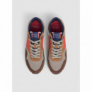 PEPE JEANS Zapatillas London Mood Marrones PMS400012-OWN
