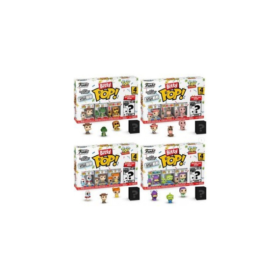 FUNKO Bitty Pop Pack 4 Toy Story Disney